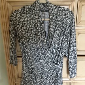 Blouse Rose & Olive black white